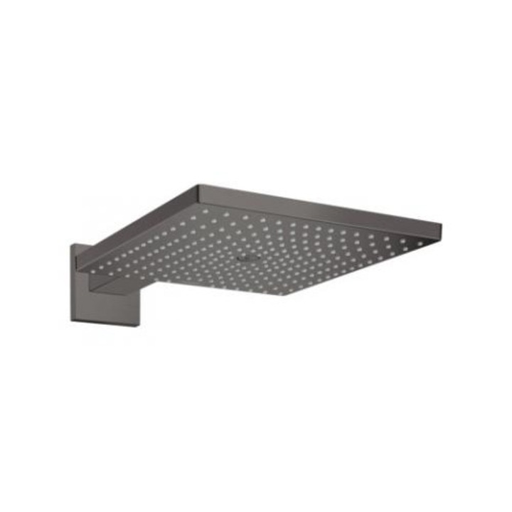 Palarie cu brat de dus Raindance Select E 300, negru cromat periat, 26238340 Hansgrohe
