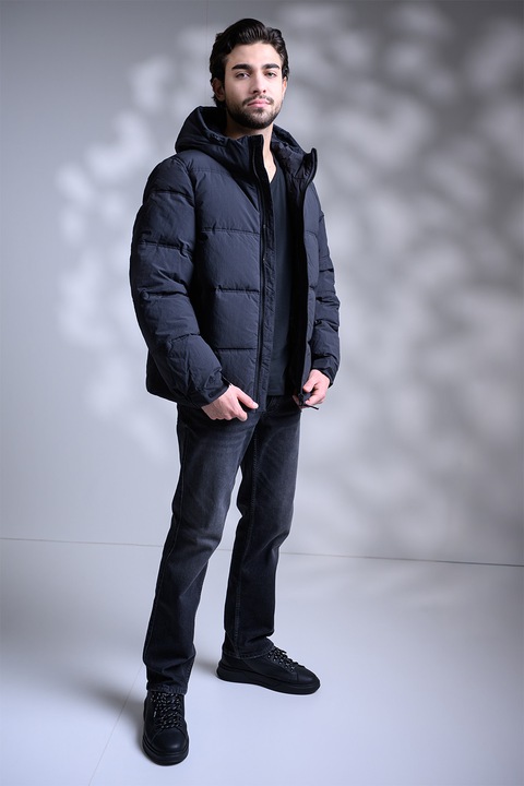 Mustang, Geaca cu vatelina Oakfield, Negru stins