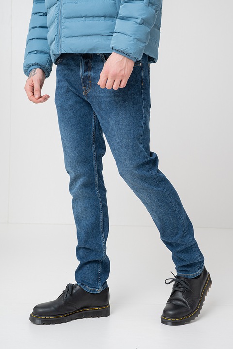 Mustang, Orlando slim fit farmernadrág, Sötétkék