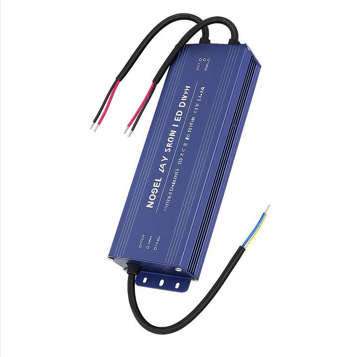 Sursa de Alimentare Profesionala pentru Exterior 300W, 24V 12.5A, Carcasa Etansa IP67, Tensiune Stabilizata pentru Iluminat LED, Automatizari si Sisteme Industriale