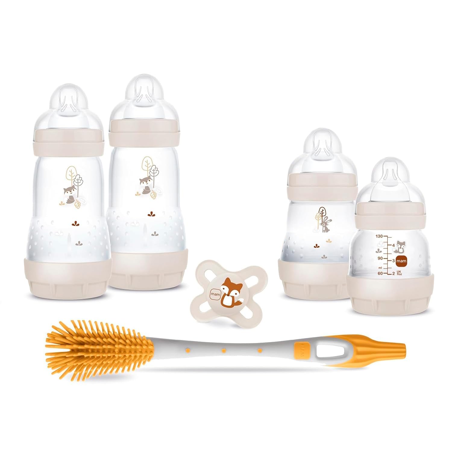 Set Biberon MAM Easy Start Anti-Colic cu Tetine Skinsoft, Marimea