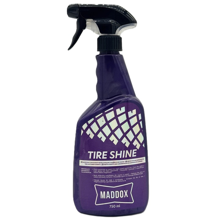 Solutie auto intretinere anvelope Maddox, 750ml, Tire Shine