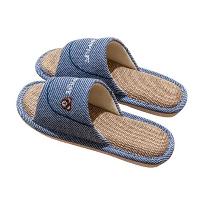 Дамски чехли, MENZ®, модел HappyLife, Син, 44-45