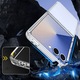 Carcasa TECH-PROTECT Wallet compatibila cu Samsung Galaxy Z Flip 7, Transparent