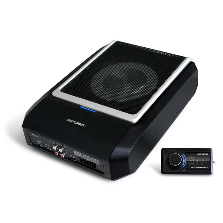 Alpine PWD-X5 автомобилен субуфер с усилвател, 4.1 канала, 50 W