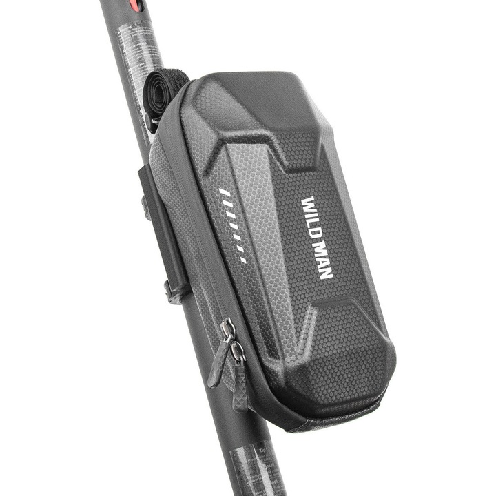 Чанта за носене, Wildman, 3L, 3 литра, със система за бърз монтаж, с 2 дръжки, с 8 гумени капачки, със светлоотразителни елементи, с 2 велкро ленти, с 3 отделения, със система за закрепване, за електрически тротинетки Motus Scooty 8.5 и Motus Sco