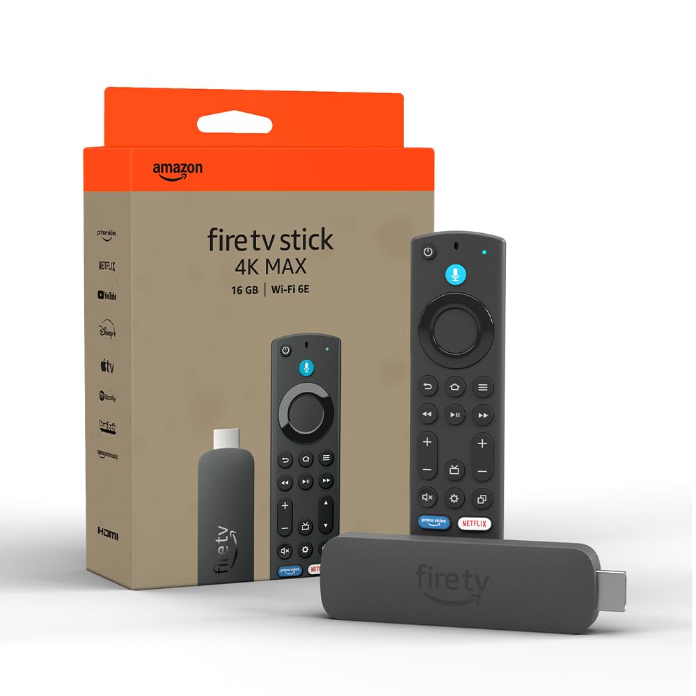 Remote Amazon Fire TV Stick 4K Max, Streaming Wi-Fi 6E, Color