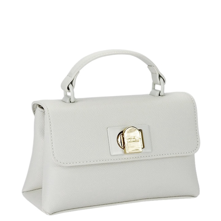 Малка чанта David Jones B-CM7211H M4, Крем, 13x20x8