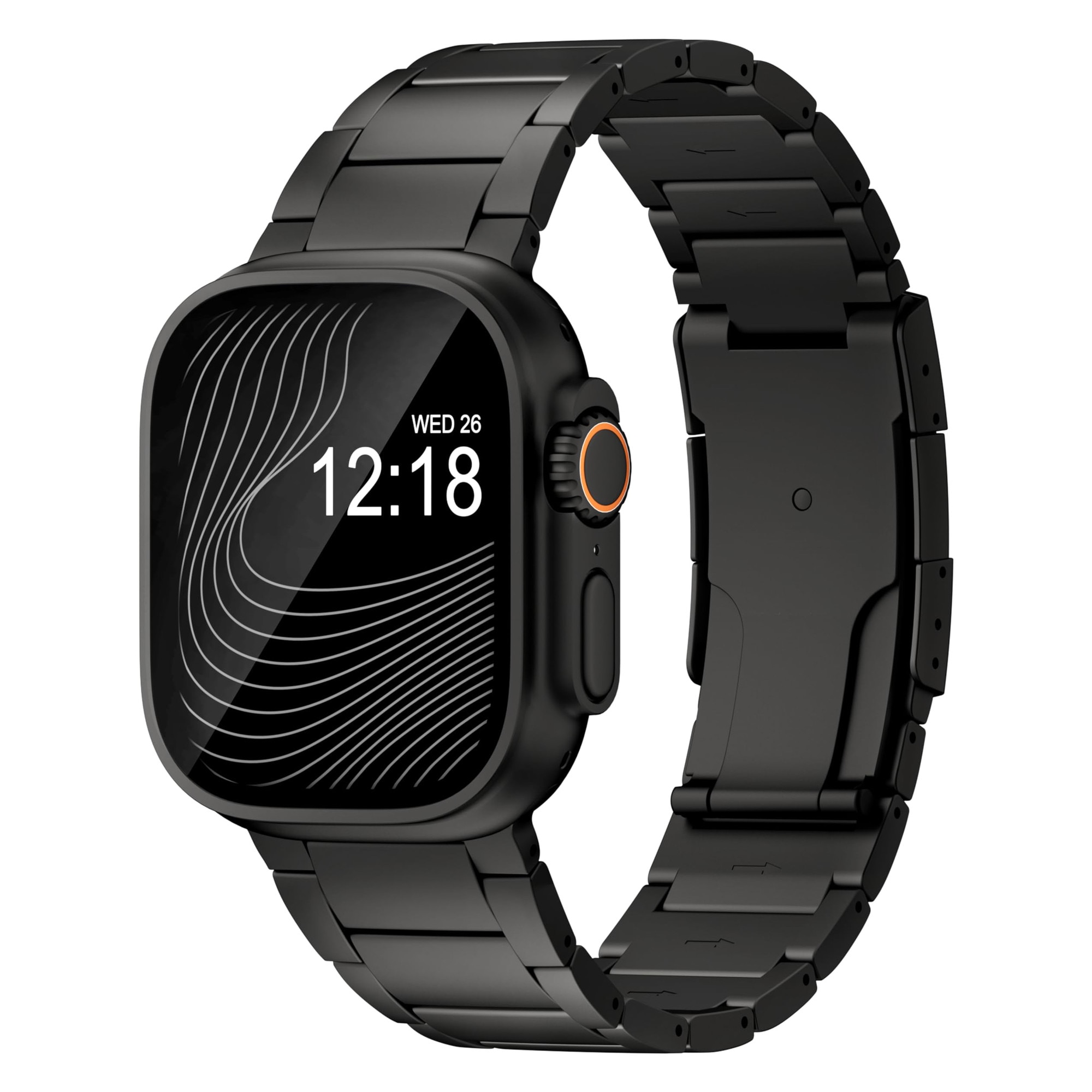 Bratara din Titan Lululook pentru Apple Watch Ultra 2, 49/46/45/44