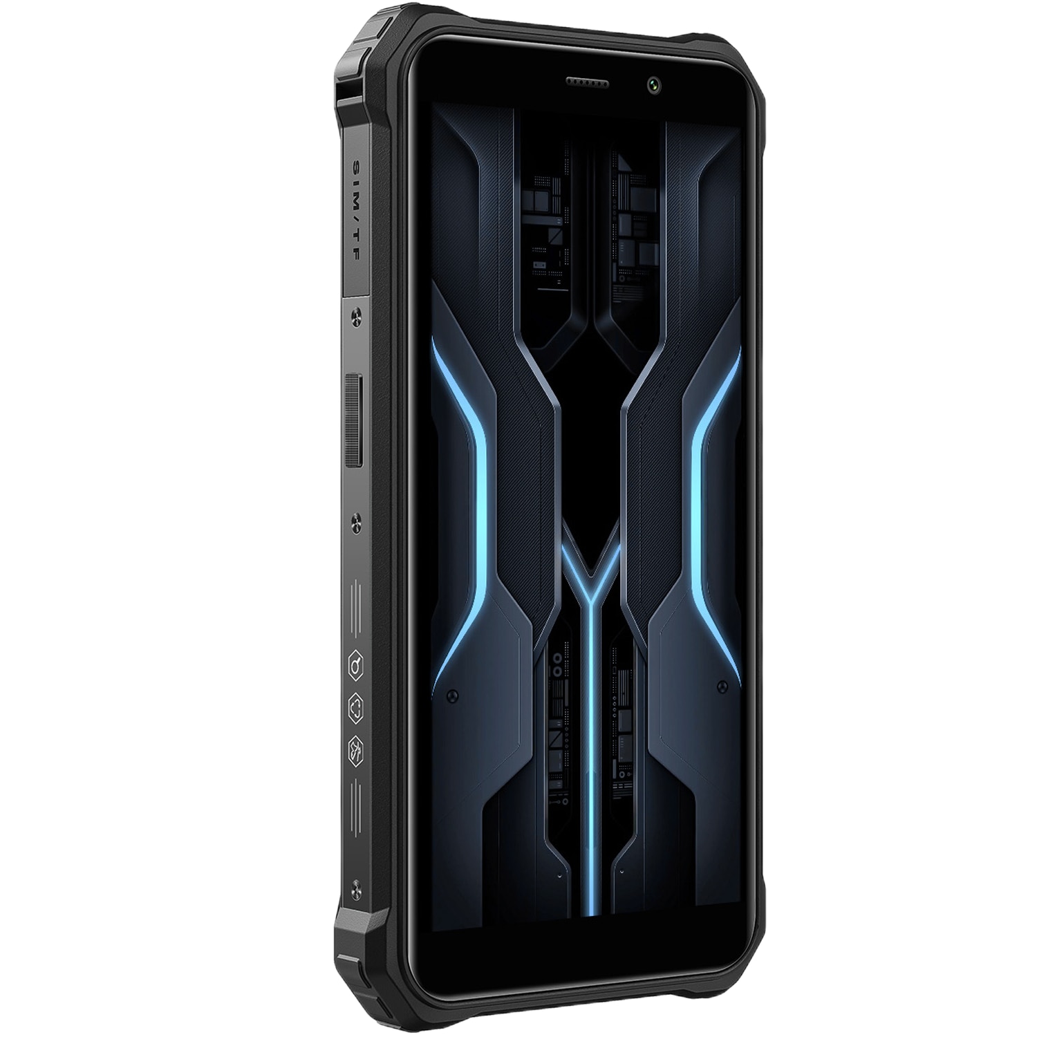 Telefon mobil FOSSIBOT F101P, Dual SIM, 4G, IPS 5.45-inch, Octa-Core, 7GB RAM (4GB + 3GB ext), 64GB, 10600mAh, Super Speaker 123dB, NFC, IP68, Android 13, Black