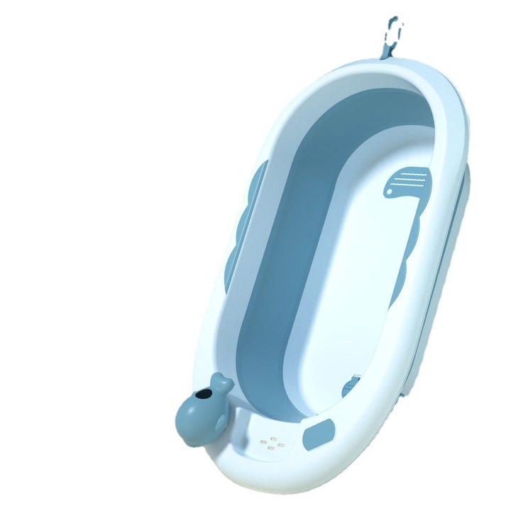 Dus pentru copii, cada pliabila, senzor de temperatura inteligent, monitor digital