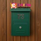 Numar cifra 73, Pentru casa, Efect 3D, Numere de usa, cutie postala, apartament, hotel, birou, camera, curte, cafenea, Autoadeziv, Cri-Flo, Culoare Negru, Inaltime 8 cm