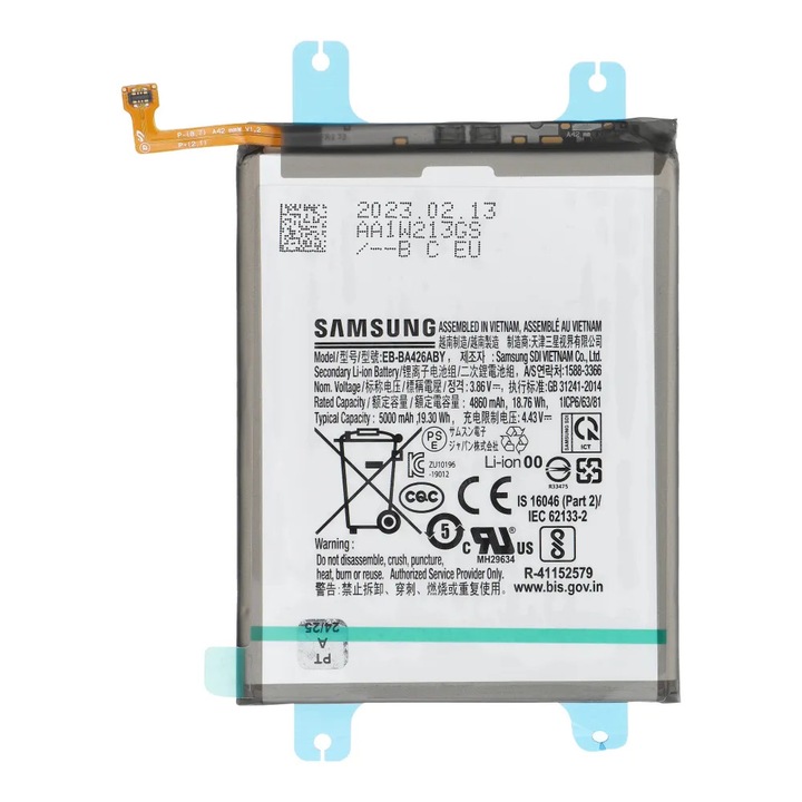 ServicePack akkumulátor Samsung A72 A725F készülékhez GH82-25461A