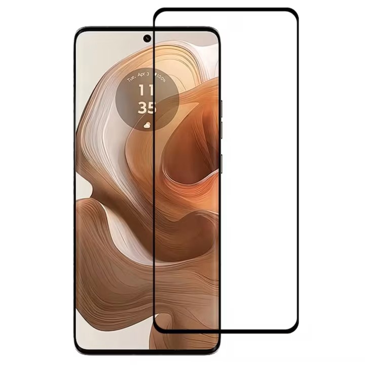 Folie sticla securizata compatibila cu Motorola G85 5G Calitate profesionala, Full Cover