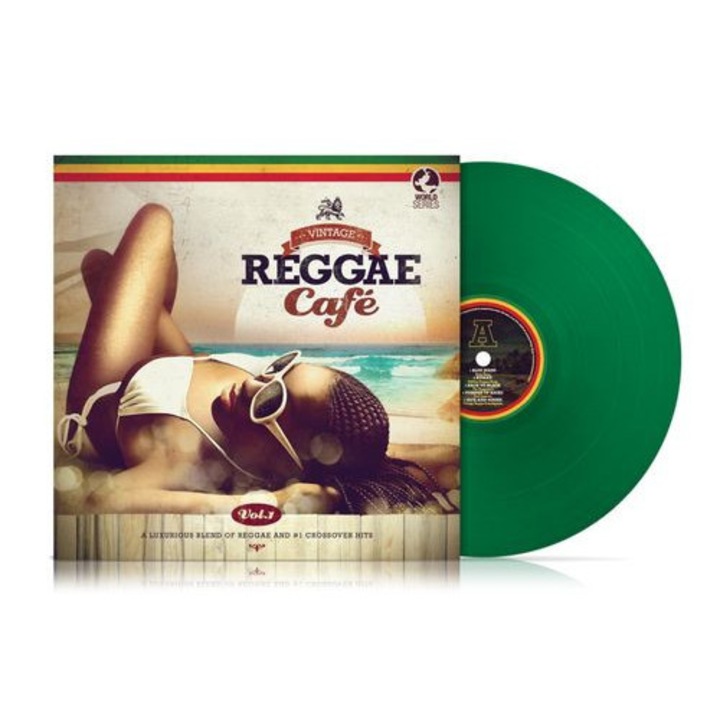 V/A - Vintage Reggae Cafe Vol.1 - LP Verde, Niche Records