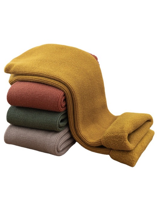 Sosete termice groase set 4 perechi, calduroase, multicolor, marime universala