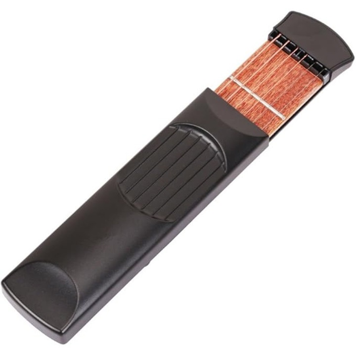 Instrument de exersare a acordurilor chitara, universal, din materiale de calitate, negru