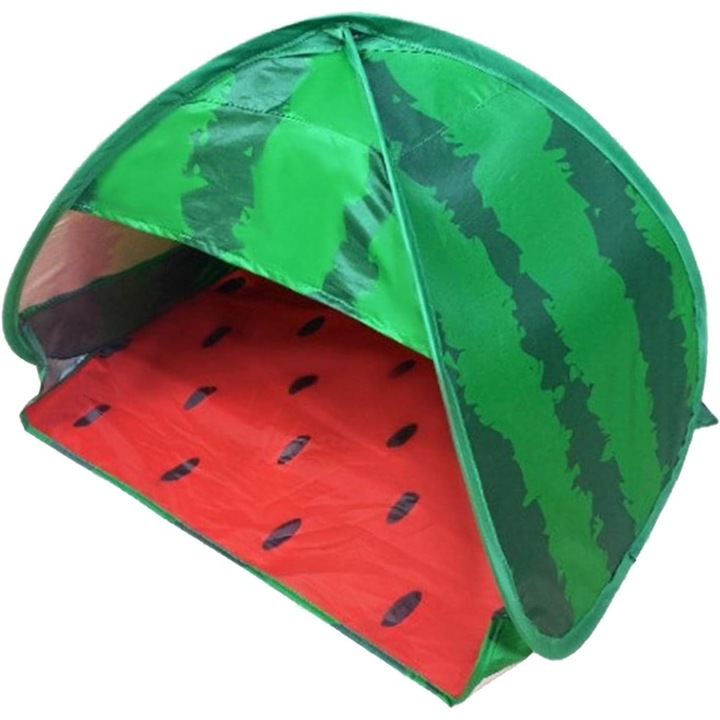 Azonnali strandsátor, telefontartó, 360°-os szellőzés, M méret