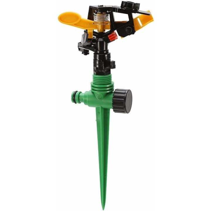 Távolsági öntöző szórófej, ABS, állítható, 8-12.5m, kertbe