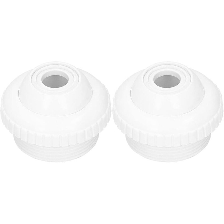 Set duza retur piscina 2 piese plastic rezistenta temperatura 1.5 inch ajustabila