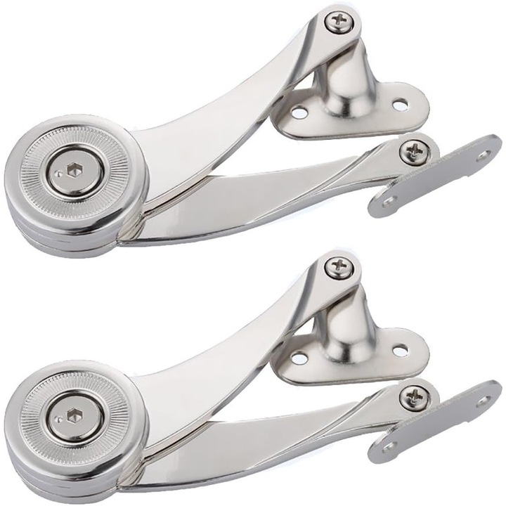 2 db tartó zsanér szett szekrényajtókhoz, 75/90/110 fokos nyitással, fém, állítható, minimum 190 mm