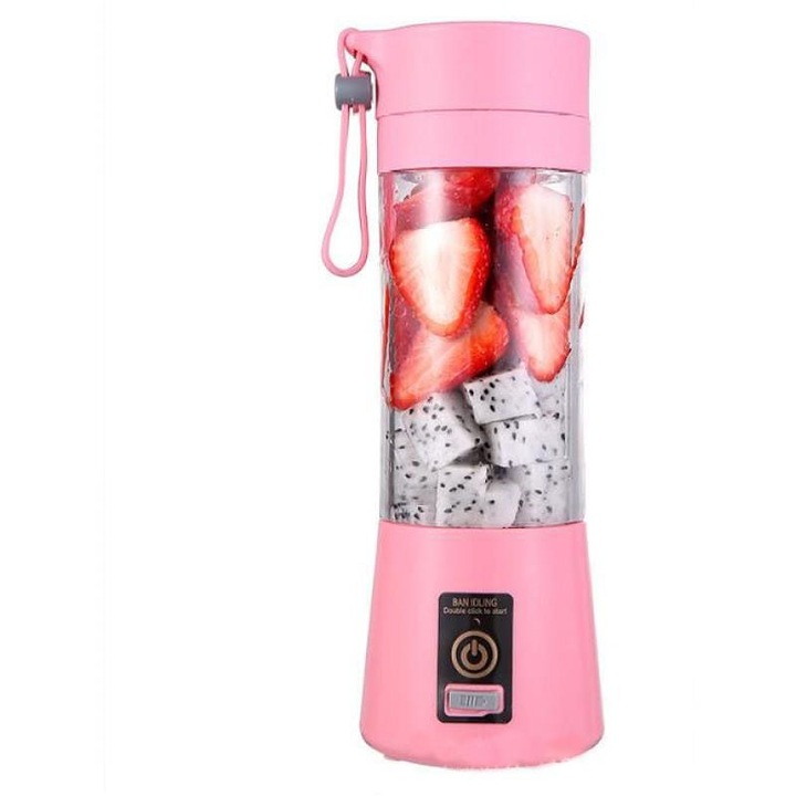 Blender pentru smoothie, Primo, KitchenPro, Otel inoxidabil, 2 viteze, 1000W, 1.5L, Argintiu