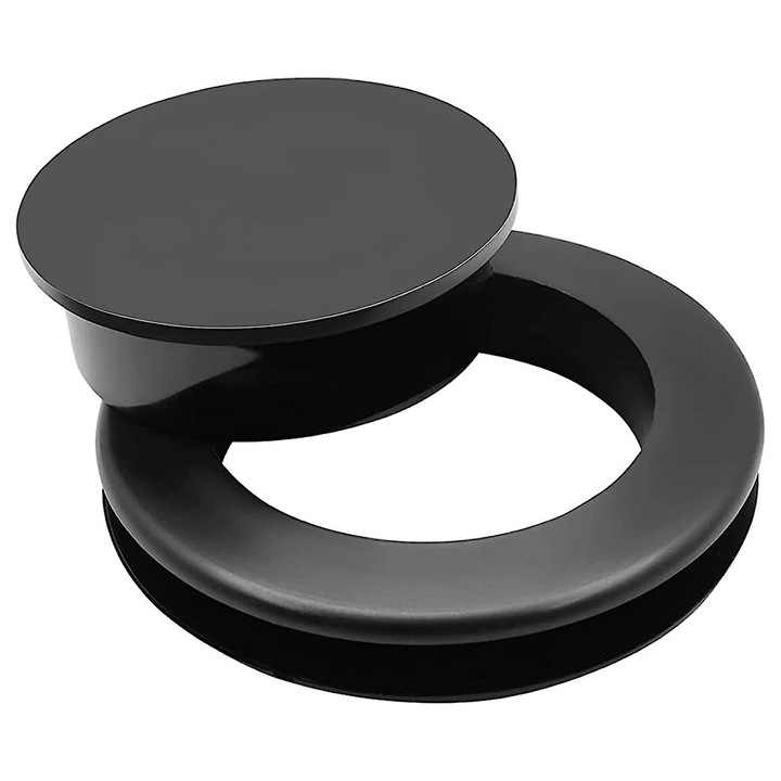 Комплект пръстени за сенник, черен, от каучук/силикон, лесен монтаж