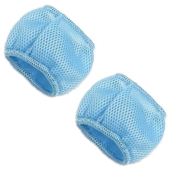 Комплект от 2 защитни мрежи за филтри за басейни, съвместими с Mspa, лесни за почистване, лесен монтаж, многоцветни