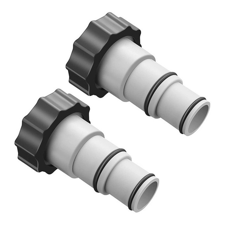 Adaptor furtun pentru piscine, pentru furtun standard O 32/38 mm, rezistent la clor si apa sarata