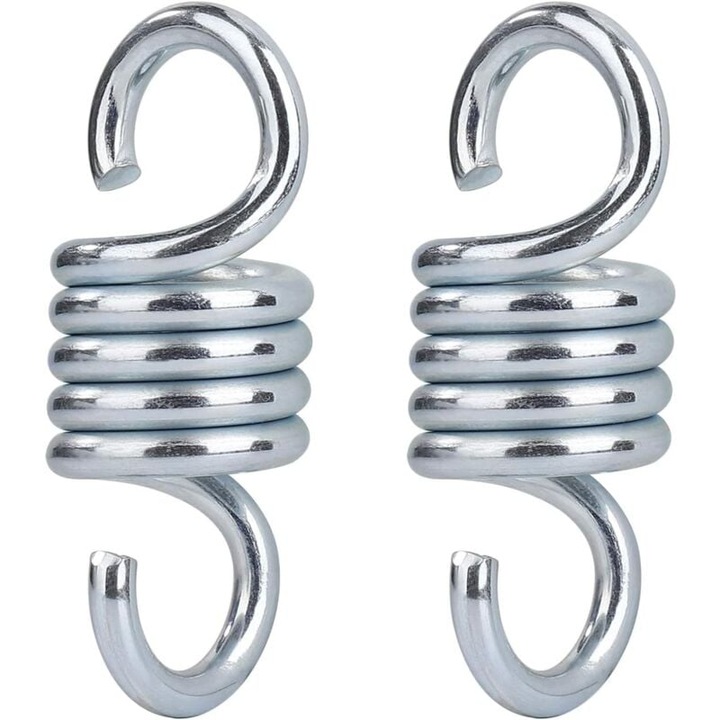 Carlig din otel galvanizat pentru hamac, capacitate maxima 500kg, 2 bucati, 108x40x7mm