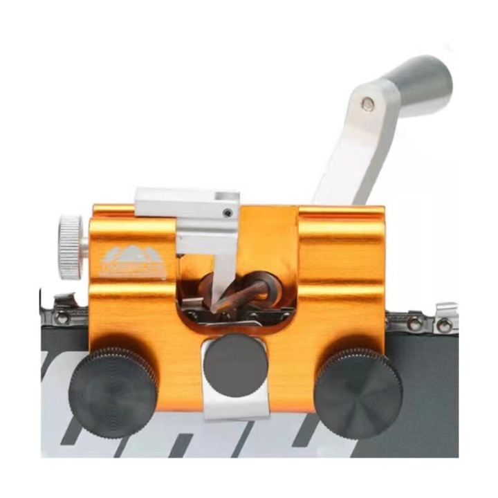 Ascutitor manual pentru fierastrau cu lant, aluminiu