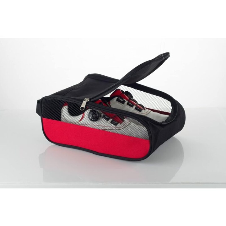 Golfcipőzsák, cipzárral, sporttáska készlet