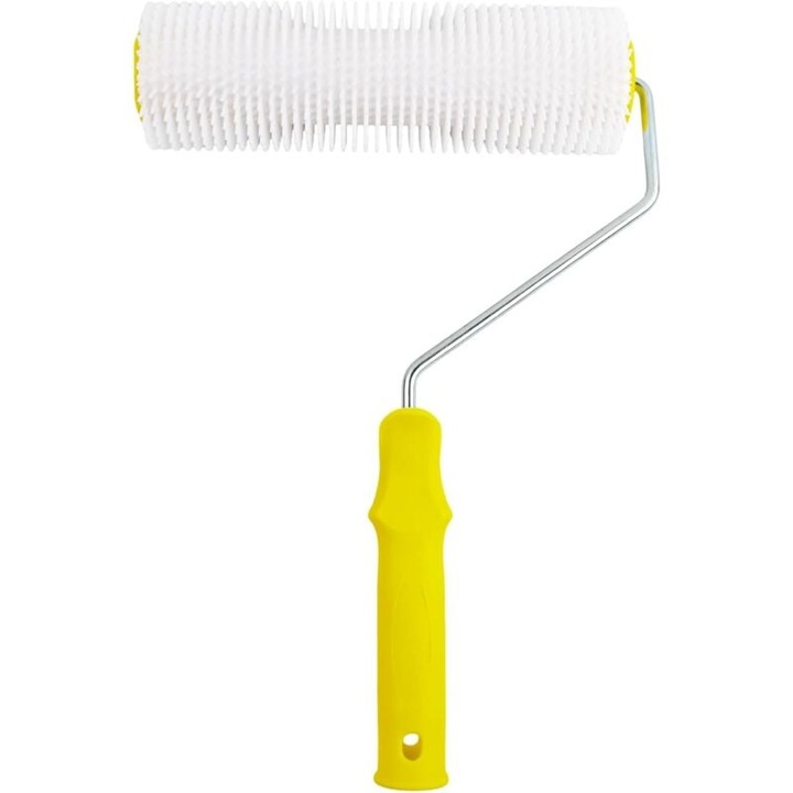 Roler de constructie 22 cm, roler de debubbling, design detasabil, culoare multicolor