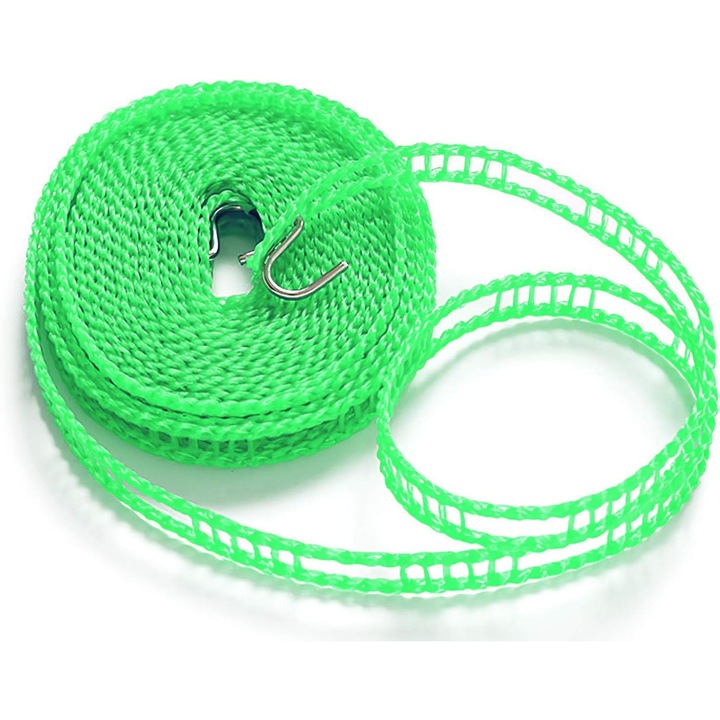 Sfoara de rufe portabila 5m, design anti-vant, nylon, pentru camping si activitati in aer liber