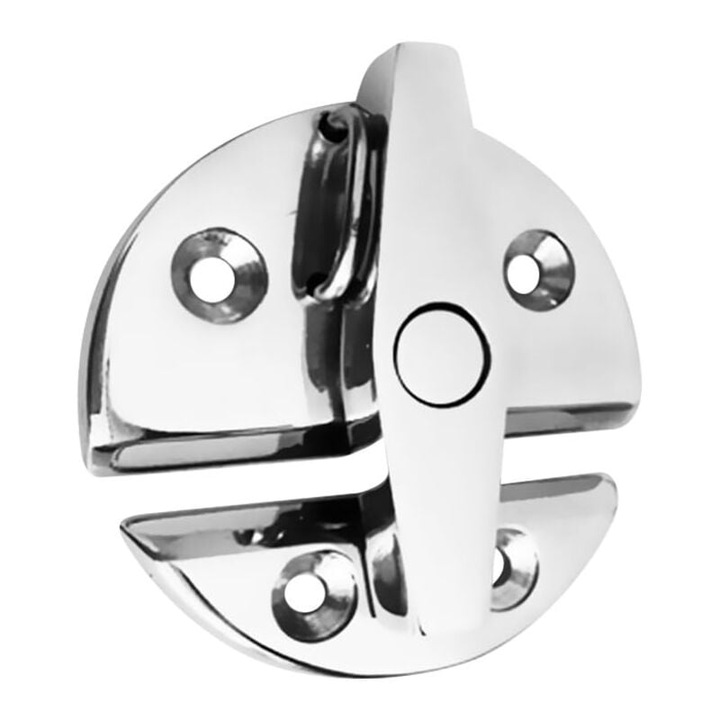 Broasca rotunda usa barca, inox, 60x55x10mm