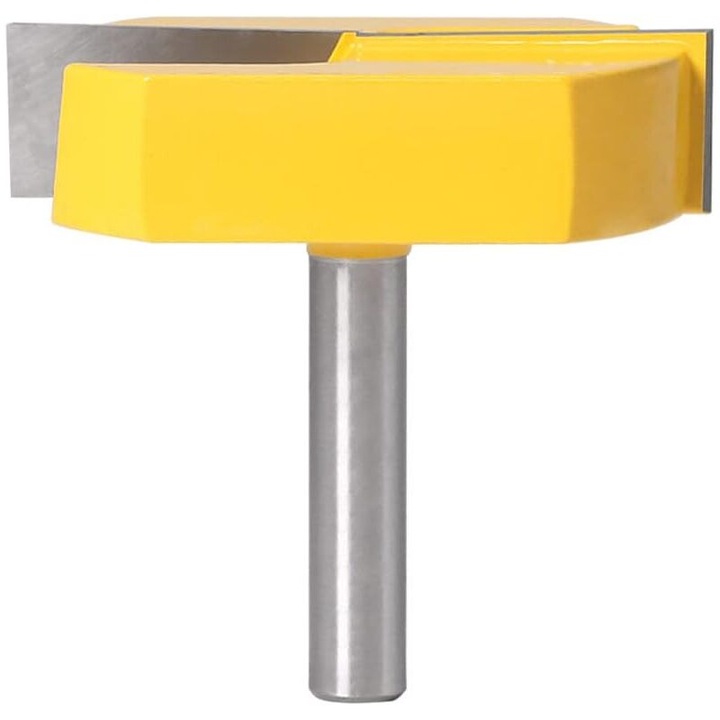 Freza T-slot Defonce 8mm, 8x57mm, lama galbena, pentru curatare si nivelare suprafata