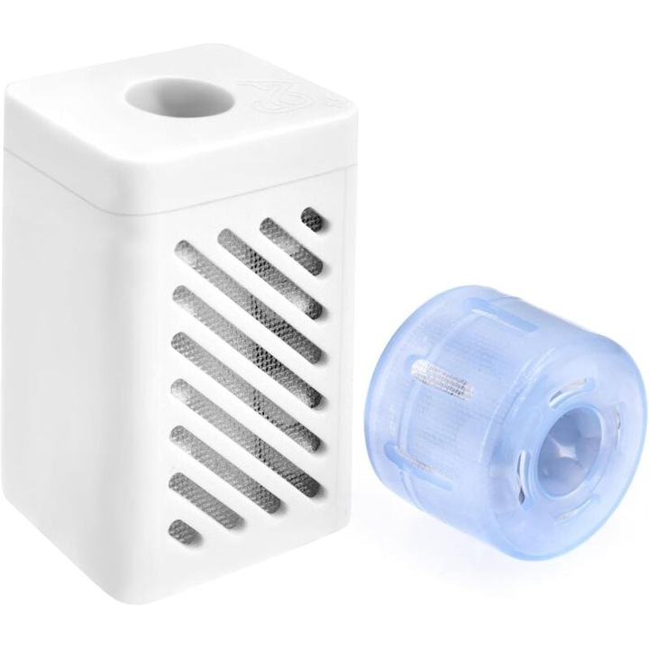 Modul de inlocuire cu ioni de argint pentru aspiratoare robot Dreame X40 Ultra Complete/L20 Ultra Complete/L10s Pro Ultra Heat/X10/S10/W10S/S20/X20, set 2 bucati, alb si albastru