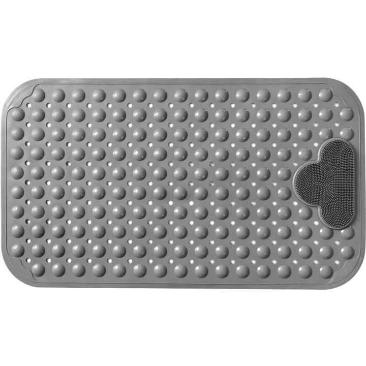 Covoare de baie antiderapante, 70x40cm, design neutru, lavabil la masina, set pentru varstnici si copii mici