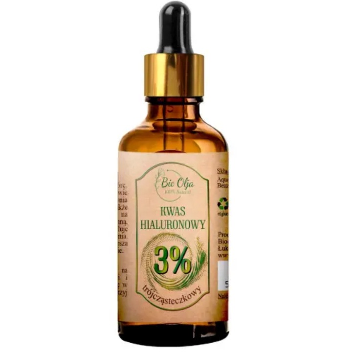Ser Bio Olja 3% acid hialuronic, hidratant, elasticitate, 10ml