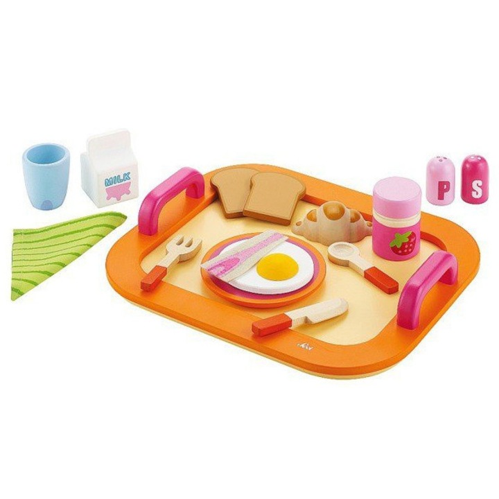 Sevi reggelizőtálca-készlet 16 darabos 27x23cm