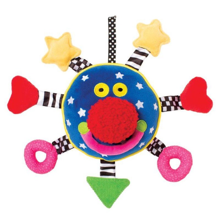 Manhattan Toy Whoozit, zajos, tükör, 12,7x25,4x7,6 cm