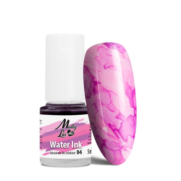 Acuarela tinta, Molly Lac, No. 4, 5 ml, Lila