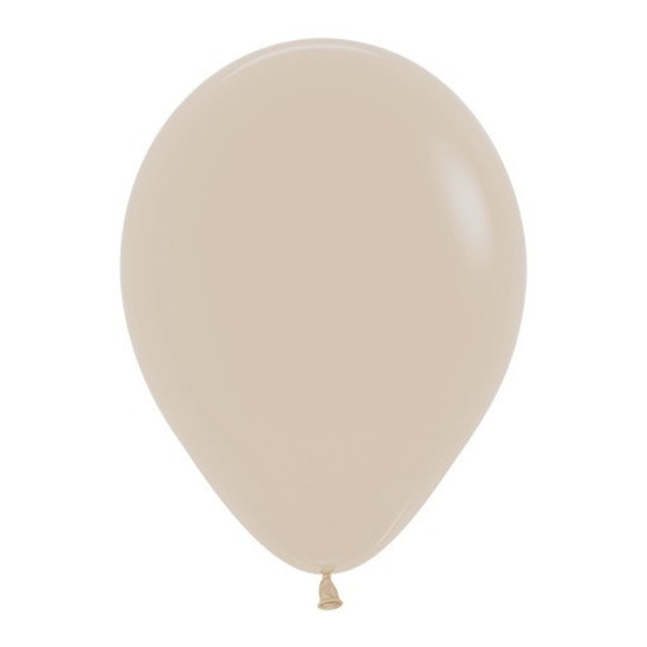 Sempertex latex lufik, 50 db-os szett, 12 cm, Fehér homok színű