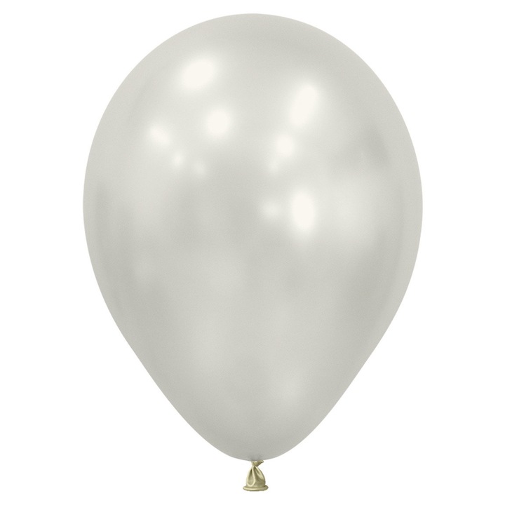 Sempertex latex lufik, 30 cm, 50 db-os készlet, selyem osztrigafehér