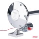 Клаксон фанфара, 640мм, 12-24V, хромиран, 150dB, комплект 1 брой