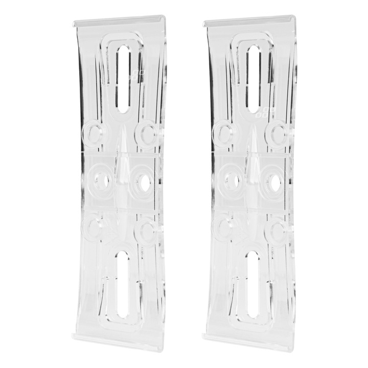 AMiO rendszámtábla tartó, 2 darabos készlet, 520x114mm, 305x114mm, 140x114mm, keret nélküli