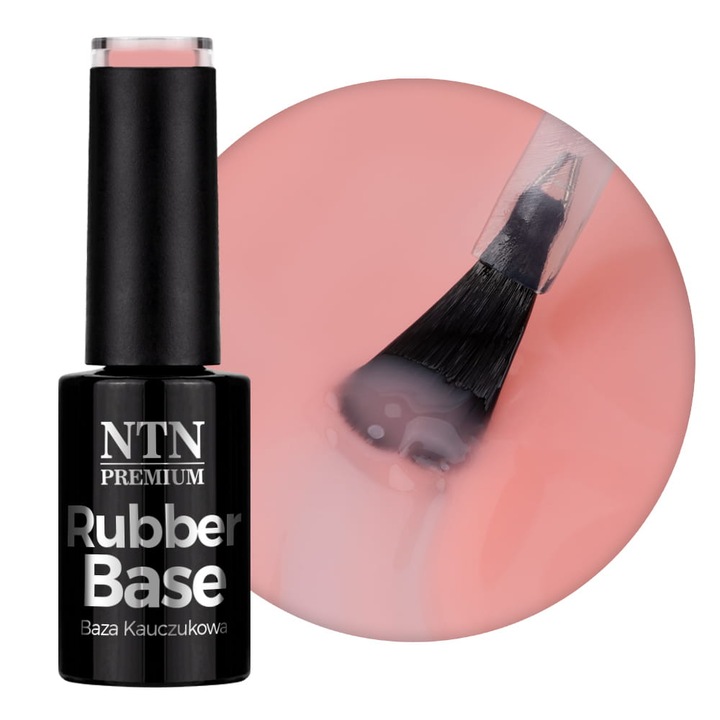Baza cauciucata semi-elastica NTN Premium Business Line 5g Nr 4, piersica, utilizare profesionala
