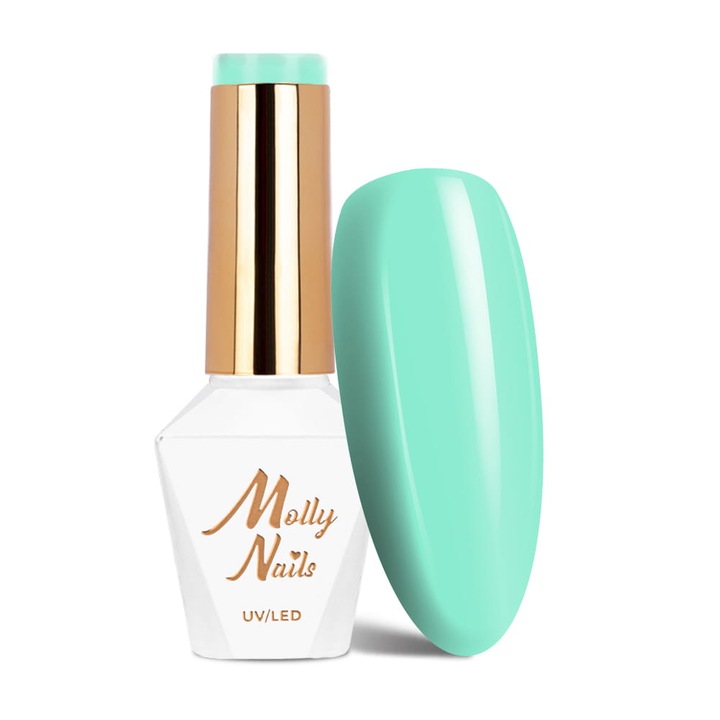 Oja hibrida Molly Nails Nr 123, Yoghurt Passion Dessert, 8g, Menta