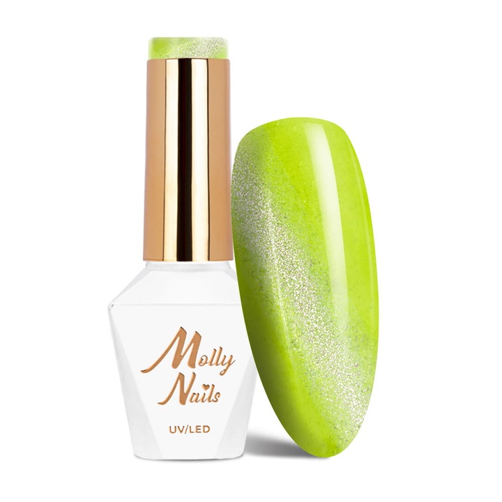 Oja hibrida Nr 178, Molly Nails, neon verde lime intens, 8g