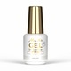 Gel de constructie in sticla cu pensula Molly Nails Pro Salon Milky, 15g, elastic, unifazic